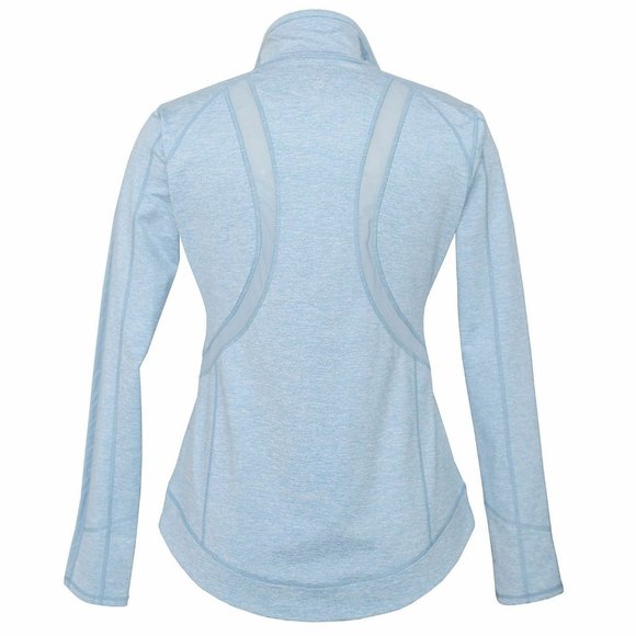 Brand New Without Tag TANGERINE HEATHER INSERT MESH JACKET #BLUE size#S - Picture 4 of 4
